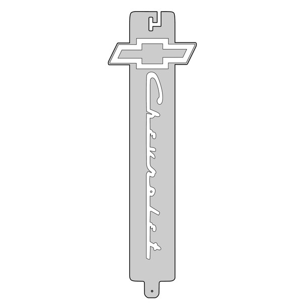 "Chevrolet" Script with Bowtie Custom Hood Prop (1/4" Thickness) 