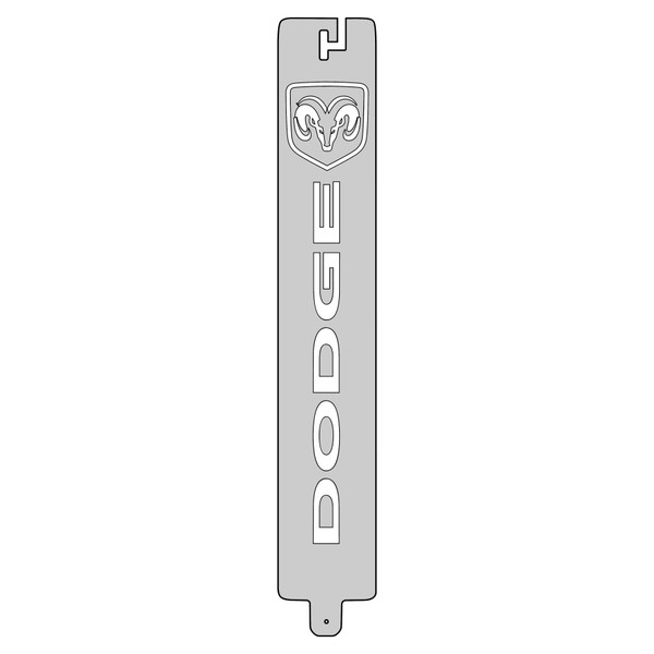 "DODGE RAM" Custom Hood Prop (1/4" Thickness) 