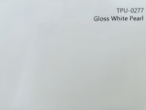 Hybrid Gloss Metallic White Pearl PPF - Dry Install