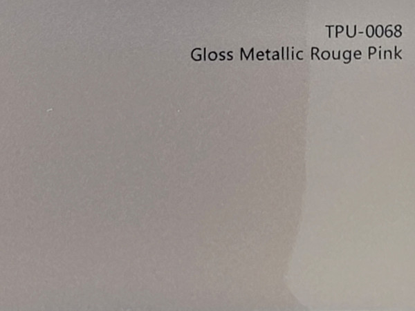 Hybrid Gloss metallic Rouge Pink PPF - Dry Install