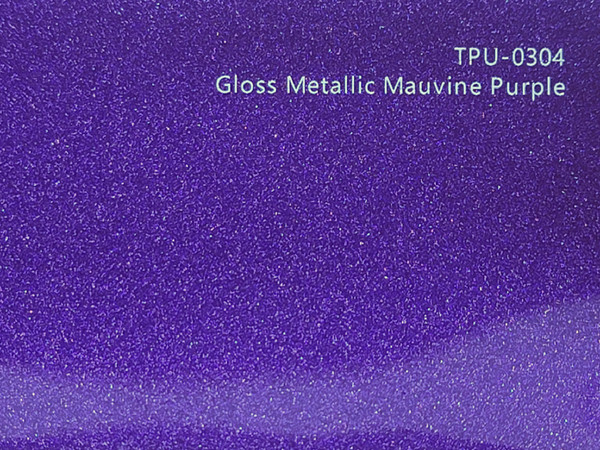 Hybrid Gloss Metallic Mauvine Purple PPF - Dry Install