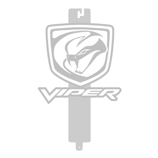 Custom Hood Prop - Viper Logo #3  (1/4" ThIckness)