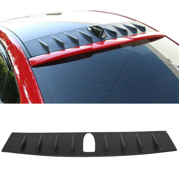 Vortex Generator V-Style - Matte Black Roof Generator Shark Fin ABS | 2015-2021 Subaru WRX/STI