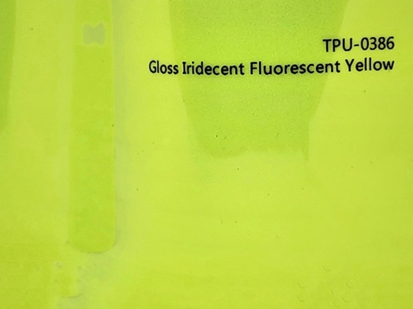 Hybrid PPF Gloss Iridescent Fluorescent Yellow - Dry Install
