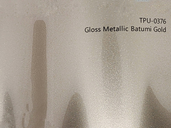 Hybrid PPF Gloss Metallic Batumi Gold - Dry Install