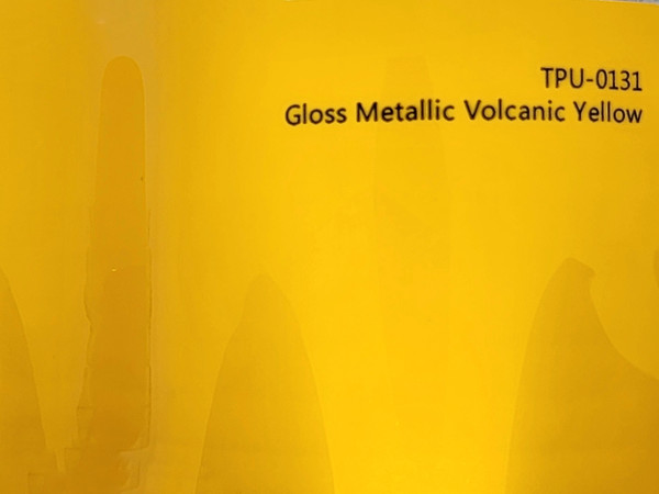 Hybrid PPF Gloss Metallic Volcanic Yellow - Dry Install