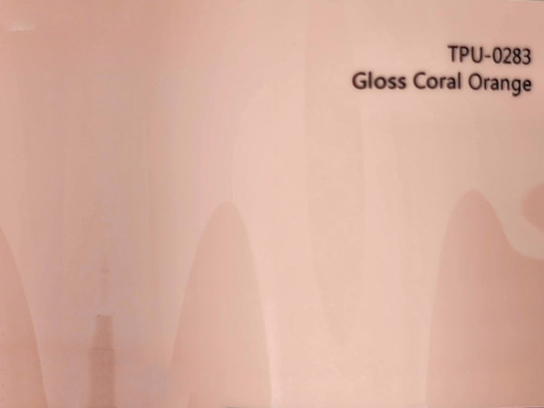 Hybrid PPF Gloss Coral Orange - Dry Install