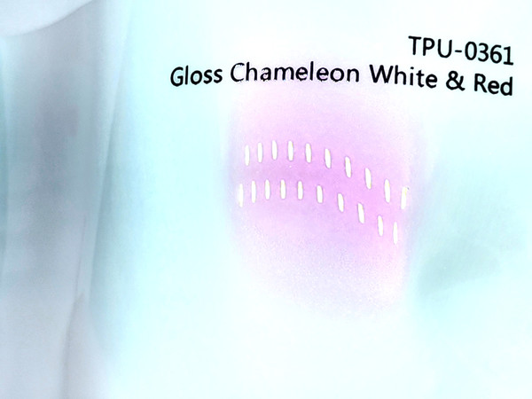 Hybrid PPF Gloss Chameleon White and Red- Dry Install