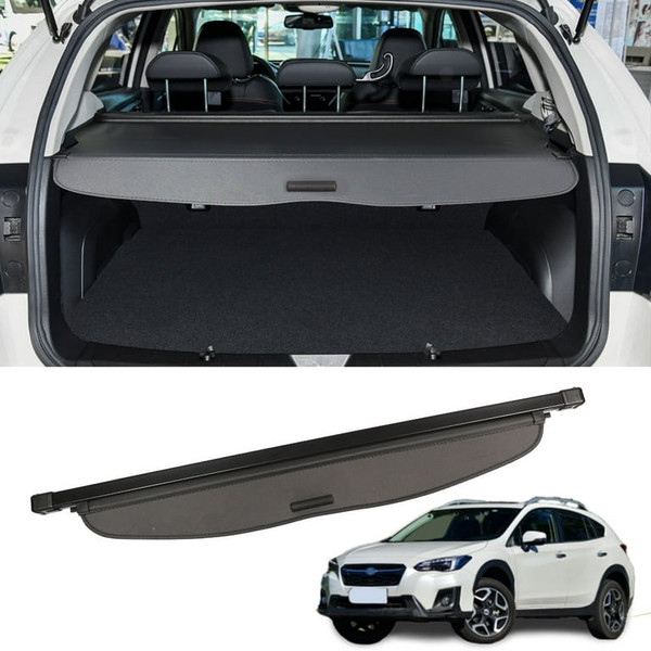 Black Tonneau Cargo Cover | 2018-2023 Subaru Impreza/Crosstrek