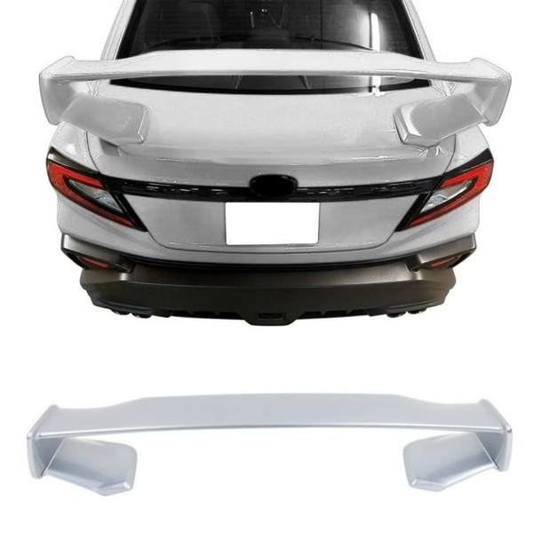 Ice Silver Metallic #G1U OE STI Style Rear Trunk Lid Deck Wing | 2022-2026 Subaru WRX