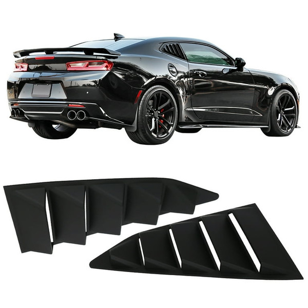 Rear Quarter Side Window Louvers | 2016-2024 Camaro