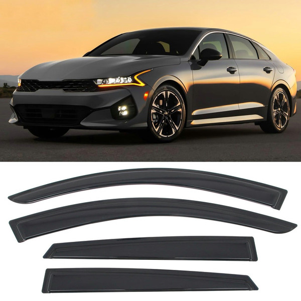 Window Visors Rain Guard Deflectors | 2021-2025 Kia K5