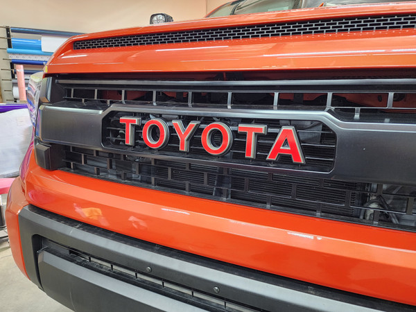 TRD Pro Grille Lettering  Kit | 2014-2021 Toyota Tundra