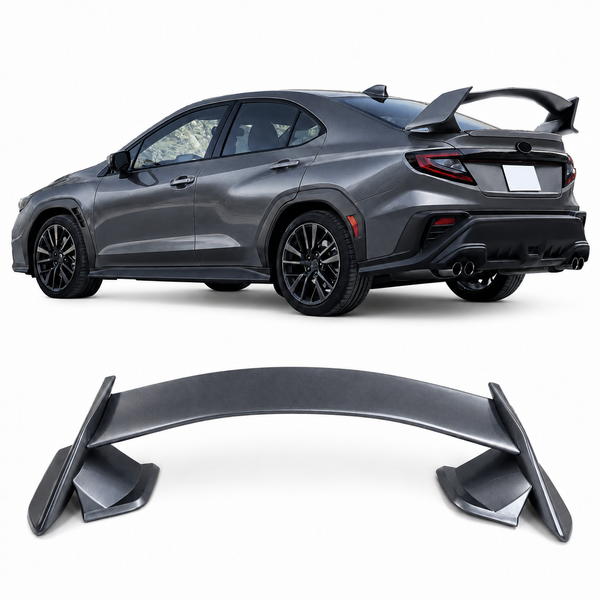 Magnetite Gray Metallic #P8Y TYPE R Style Rear Trunk Lid Deck Wing | 2022-2026 Subaru WRX