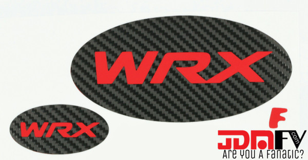 WRX - Precut Emblem Overlays w/ Logo Front (02-03 WRX)