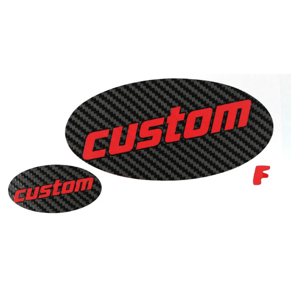 Precut Emblem Overlays w/ WRX Logo Front (02-03 WRX)