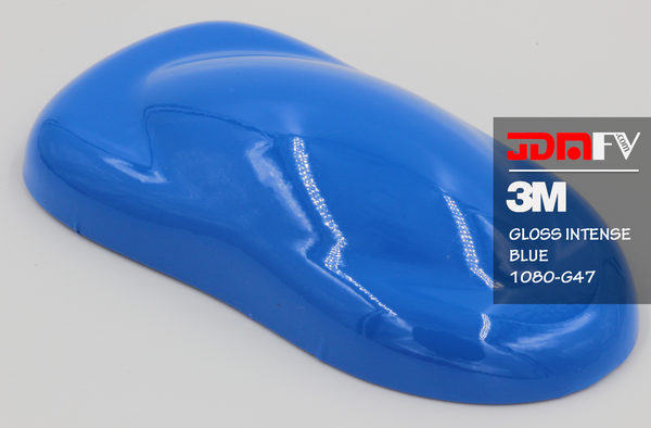 3M 2080 G47 - Gloss Intense Blue Vehicle Wrap Vinyl - Universal Kit