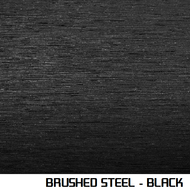 Brushed Steel Black