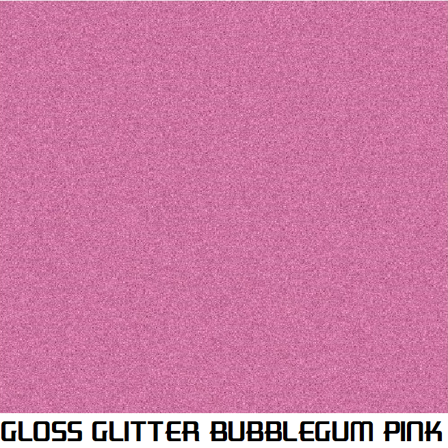 Gloss Glitter Bubblegum Pink