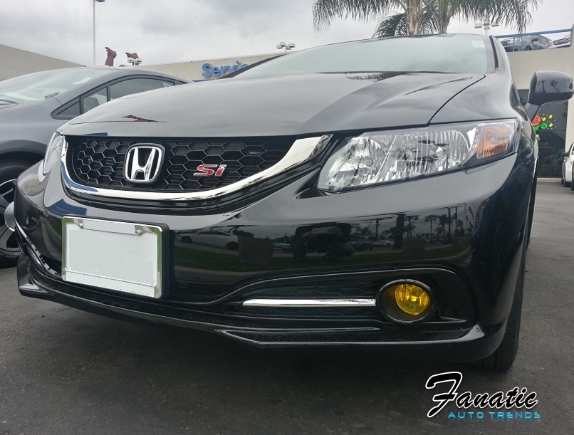 9th gen civic si yellow fog lights