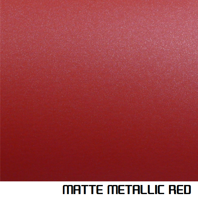 Matte Metallic Red