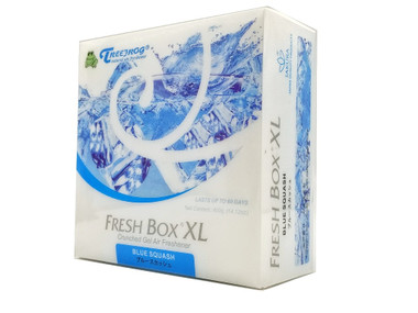 XL Extra Large Treefrog Fresh Box Car Air Freshener Scent - Blue