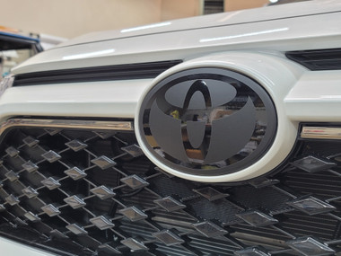 2pcs TOYOTA RAV4 BLACK OUT EMBLEM OVERLAY For 19-23 LE XLE SE XSE PIRME LIMITED - Foto 4