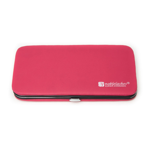 Pink Magnetic Eyelash Tweezers Case