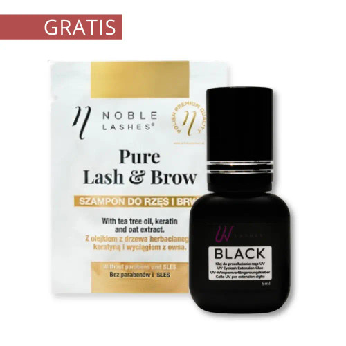UV Eyelash Extension Glue – Black, 5 ml