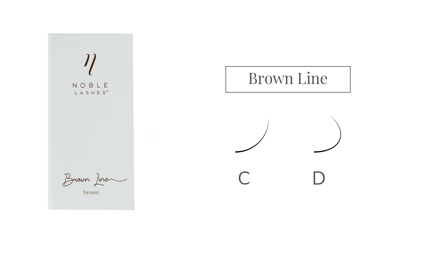 brown line curls types