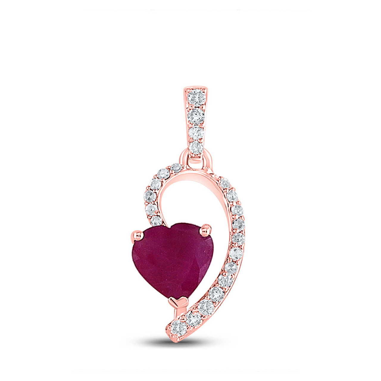 Buy Heart Cut Ruby Necklace, Halo Heart Shaped 2 Carats 88 Mm Genuine Lab  Grown Ruby Necklace, July Birthstone Promise Gift, Red Heart Pendant Online  in India - Etsy