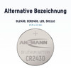 ANSMANN Lithium CR2430 Knopfzelle - 3