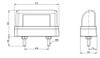 LED Kennzeichenleuchte FRISTOM FT-016 - 2