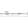 Bremsseil AL-KO - Profi Longlife, HL 1130 mm / GL 1340 mm - 2