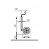 AL-KO Stützrad Ø 48 mm, Stützlast 150 kg - 2