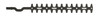Heckenscherenmesser 450 mm passend für ECHO HCAA-2402 - 1
