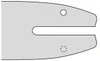 09 Führungsschiene 35 cm 3/8'' 1.3 mm - 2