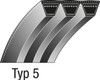 Keilriemen Typ 5 - 28.60 x 1327.00 La - 1