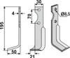 Hackmesser 195 x 48 mm - 2