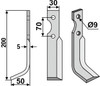 Hackmesser 200 x 50 mm - 2