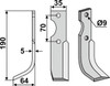 Fräsmesser 190 x 5 x 35 mm - 2