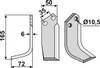 Fräsmesser 165 x 6 x 50 mm - 2