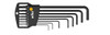 WIHA Winkelschlüsselsatz 5/64" - 5/16" - 1