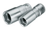 Zündkerzeneinsatz mit Haltefeder 16 mm 3/8" - 1