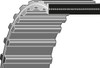 B&S Doppelzahnriemen STD 2000-DS8M-30 - 1