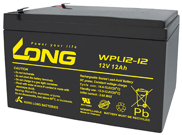 Batterie 12 V / 12 Ah passend für AL-KO - 1