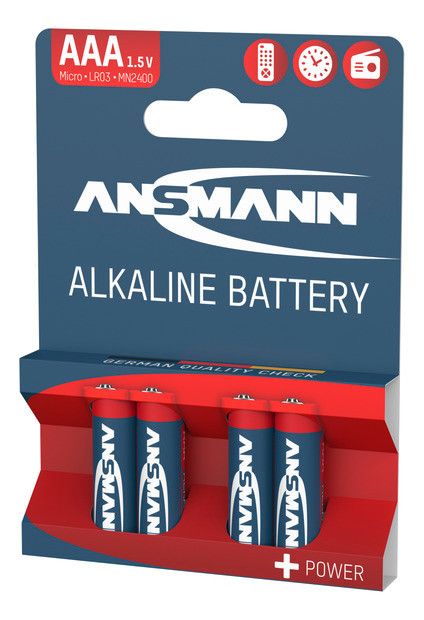 ANSMANN Alkaline AAA / LR03 4er Blister - 3