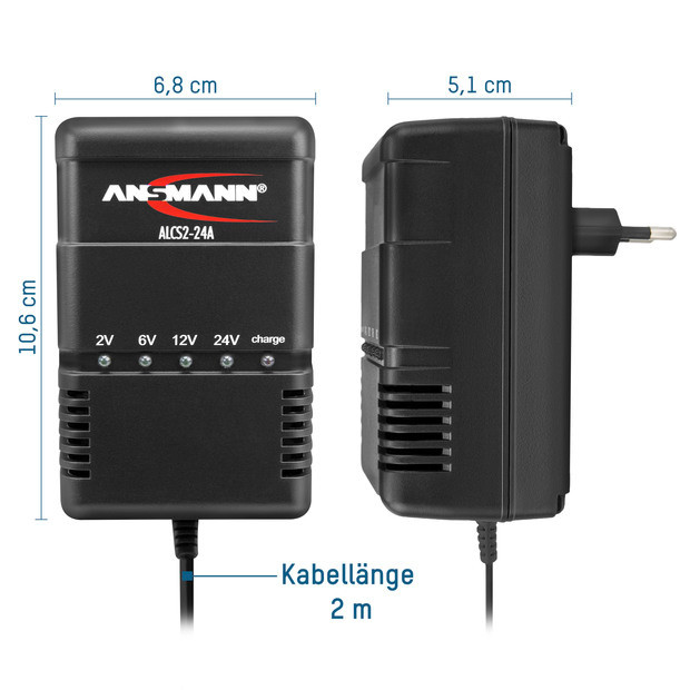 ANSMANN Batterie-Ladegerät ALCS 2-24A - 5