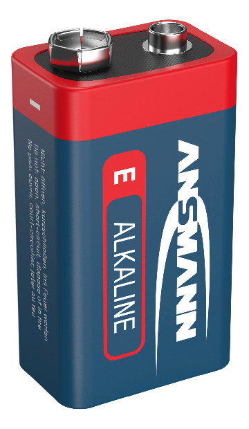 ANSMANN Alkaline 9V / 6LR61 1er Blister - 5