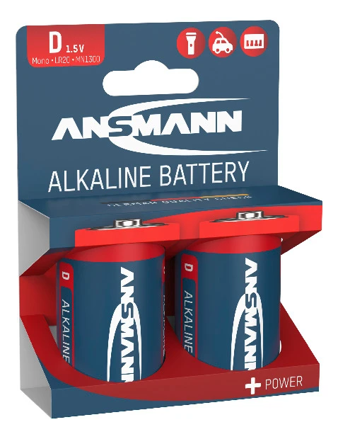 ANSMANN Alkaline D / LR20 2er Blister - 2